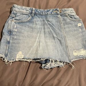 Denim Shorts/Skirt, Zara, Size S (26)